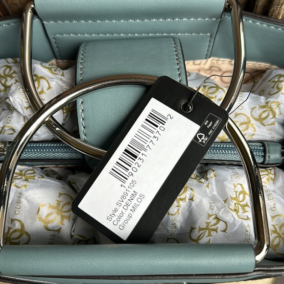 Guess Denim Crossbody Bag - Brand New with Tag - Picture 3 of 17